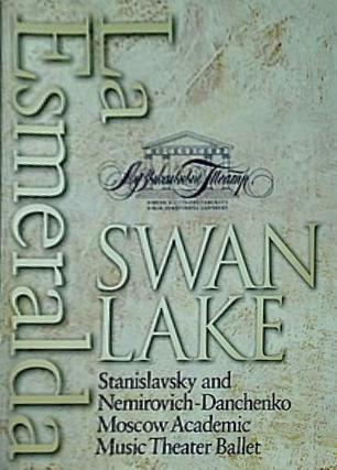 パンフレット La Esmeralda SWAN LAKE 国立モスクワ音楽劇場バレエ bunkamuraオーチャードホール 2010
