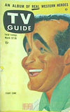 TV GUIDE COMPLETE PROGRAM LISTINGS 1958年 3月号
