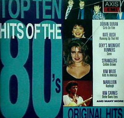 TOP TEN HITS OF THE 80's