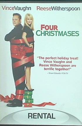 フォー・クリスマス レンタル落ち FOUR CHRISTMAS Vince Vaughn Reese Witherspoon