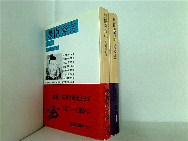 豊臣秀吉 岩波文庫 山路 愛山 上下巻。全ての巻に帯付属。