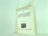 楽譜・スコア SCHUMANN シューマン集 3 世界音楽全集 春秋社版