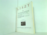 楽譜・スコア LISZT リスト集 3 世界音楽全集 春秋社版