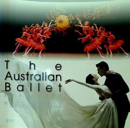 パンフレット the australian ballet swan lake nutcracker 2010