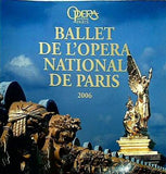 パンフレット ballet del’opera national de paris japan tour 2006