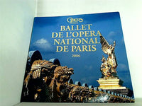 パンフレット ballet del’opera national de paris japan tour 2006
