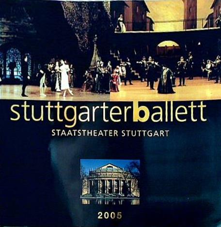 パンフレット stuttgarterballett staatstheater stuttgart 2005