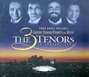 THE 3 TENORS IN CONCERT 1994 CARRERAS・ DOMINGO・ PAVAROTTI WITH MEHTA