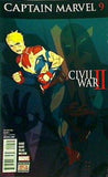 アメコミ CAPTAIN MARVEL 9 CIVIL WAR Ⅱ