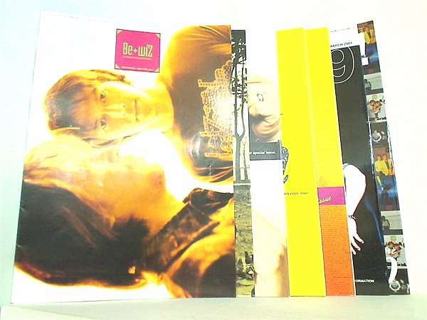 B'z ファンクラブ 会報誌 be with！ No.４４やNo.５０など No.４４-No.５０。