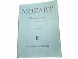 楽譜・スコア Klaviersonaten 1 Mozart モーツァルト ピアノソナタ 1 ヘンレ版 原典版