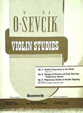 楽譜・スコア O SEVCIK Violin Studies SCHOOL OE VIOLIN TECHNIO セヴシック ヴァイオリン教本