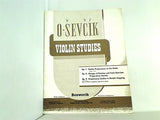 楽譜・スコア O SEVCIK Violin Studies SCHOOL OE VIOLIN TECHNIO セヴシック ヴァイオリン教本