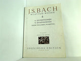 楽譜・スコア J.S.BACH 4 15 INVENTIONEN バッハ インベンション 春秋社