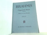 楽譜・スコア Ungarische Tanze BRAHMS ブラームス ハンガリー舞曲集 ヘンレ版 原典版