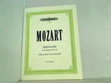 楽譜・スコア MOZART SERENADE in G major KV525 モーツァルト アイネ・クライネ・ナハトムジーク ペータース版