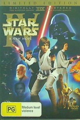 DVD海外版 スター・ウォーズ エピソード 4 新たなる希望 Star