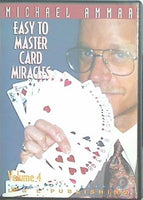 イージー・トゥ・マスター カードミラクルズ マイケル・アマー EASY TO MASTER CARD MIRACLES Vol.4 Michael Ammar