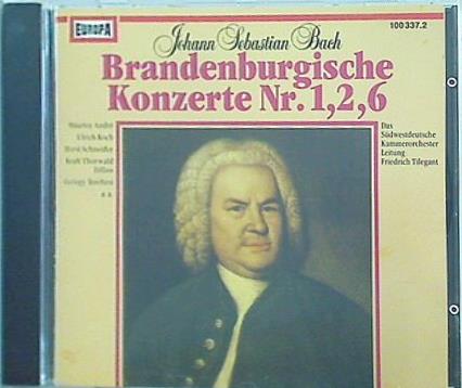 J.S.Bach Brandenburgische Konzerte Nr. 1 2 6 バッハ:ブランデンブルク協奏曲