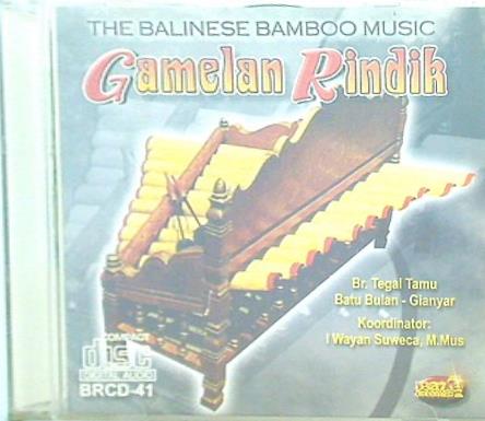 THE BALINESE BAMBOO MUSIC Gamelan Rindik リンディック