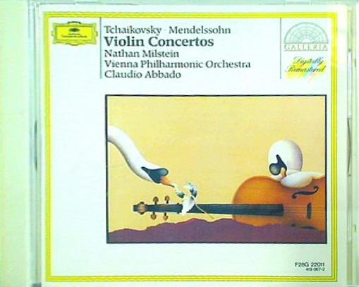 チャイコフスキー メンデルスゾーン ヴァイオリン協奏曲 ミルシテイン アバド=ウィーン・フィルハーモニー