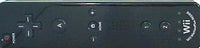 ジャンク品 WII Wiiリモコンプラス クロ