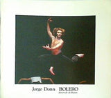 パンフレット Jorge Donn BOLERO Spectacle de Bejart 32nd OSAKA INTERNATIONAL FESTIVAL 1990