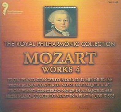 ロナン・オーラ ピアノ  マリアクララ・モネッティ ピアノ  ロイヤル・フィルハーモニック・コレクション モーツァルト作品集 4