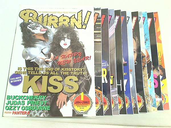 本セット BURRN！ バーン 2002年号 1月号-12月号。 – AOBADO