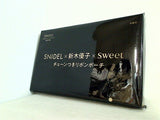 チェーンつきリボンポーチ Sweet 2022年 10月号 特別付録