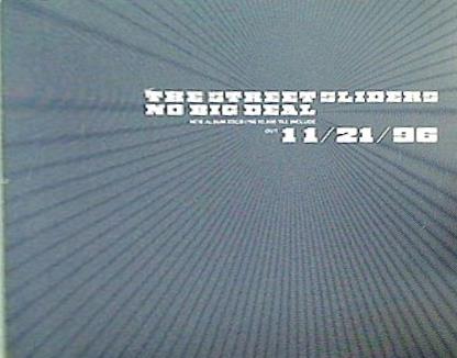 THE STREET SLIDERS NO BIG DEAL ストリート・スライダーズ ノー・ビッグ・ディール