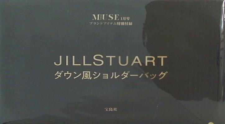 本 JILLSTUART ダウン風ショルダーバッグ otonaMUSE 2023年 1月号