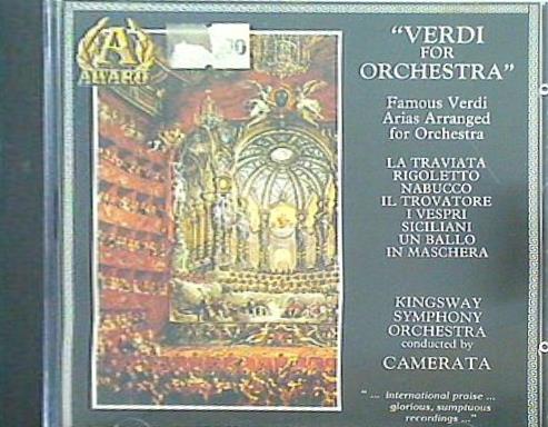 verdi arias for orchestra ヴェルディ・アリア・フォー・オルチェンストラ
