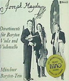 HAYDN DIVERTIMENTI THE MUNICH BARYTON TRIO ミュンヘン・バリトン・トリオ ハイドン ディベルティメント