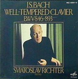 J.S.BACH WELL-TEMPERED CLAVIER BWV 846-893 バッハ 平均律クラヴィーア曲集 スヴャトスラフ・リヒテル