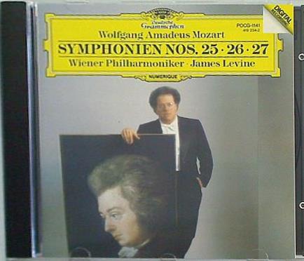 モーツァルト 交響曲第25・26・27番 ウィーン・フィルハーモニー管弦楽団