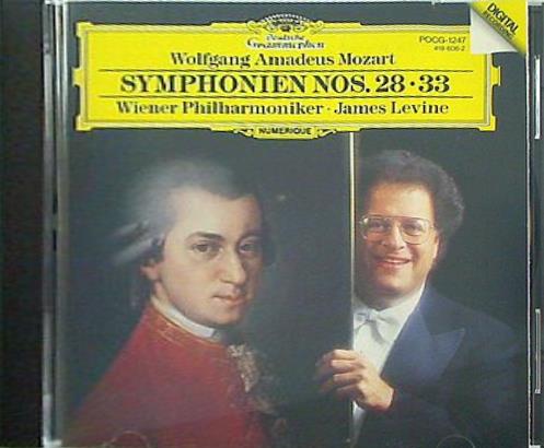 モーツァルト 交響曲第28・33番 ウィーン・フィルハーモニー管弦楽団