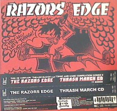 THRASH MARCH CD RAZORS EDGE