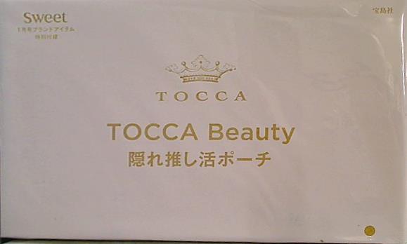 TOCCA Beauty 隠れ推し活ポーチ Sweet 2023年 1月号 ブランドアイテム特別付録