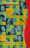 パンフレット CARNEGIE HALL PLAYBILL May 2005