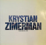パンフレット KRYSTIAN ZIMERMAN PIANO RECITAL 1991