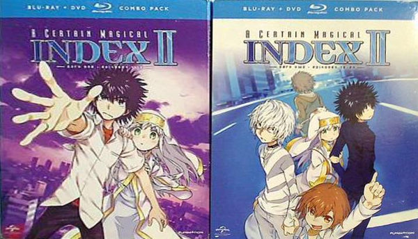 とある魔術の禁書目録 2 A Certain Magical Index II To Aru Majutsu no Index Season 2  Blu-ray＋DVD Combo