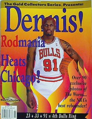 The Gold Collectors Series Basketball Magazine Dennis！