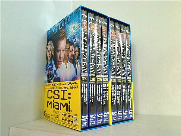 CSI:マイアミ シーズン2 コンプリートBOX BOX-1＆BOX-2