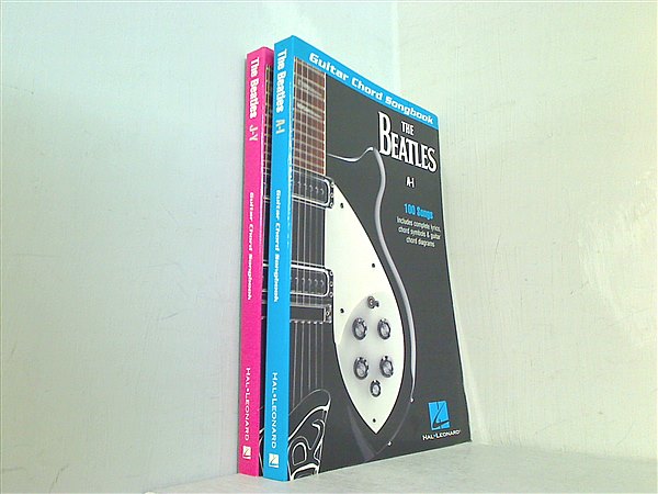 The Beatles Guitar Chord Songbook Hal Leonard Publishing Corporation ２点。