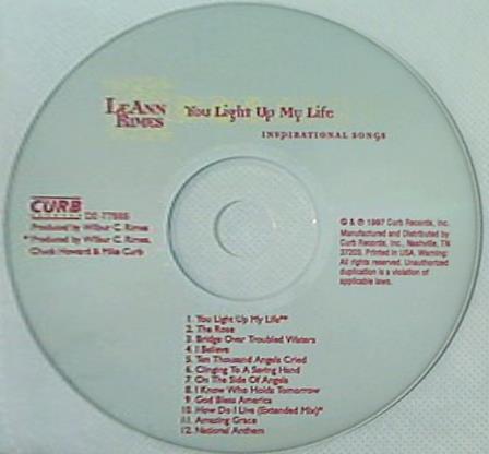You Light Up My Life Inspirational Songs LeAnn Rimes リアン・ライムス