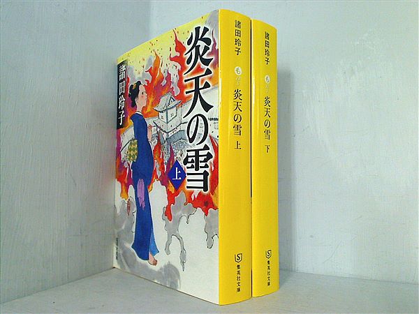 炎天の雪 集英社文庫 諸田 玲子 上下巻。