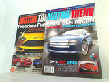 MOTOR TREND 2002年 2003年 2005年 2007年 2011年 ５点。2002年10月号。2003年11月号。2005年7月号。2007年7月号。2011年6月号。