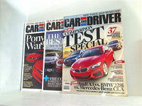 CAR AND DRIVER 2010年 2012年 2014年 ３点。2010年6月号。2012年7月号。2014年6月号。