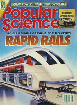 Popular Science papid rails JUNE 1992